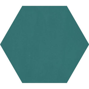 cementtile carreau ciment UNI C260 Turquoise HEX20 /C260