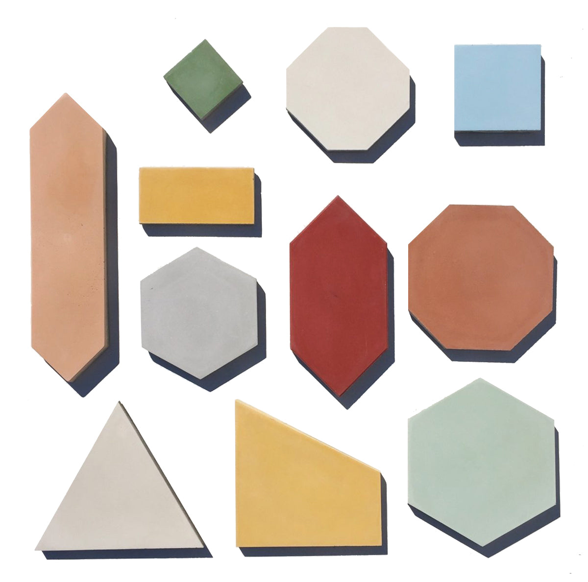 HUGUET uni tiles