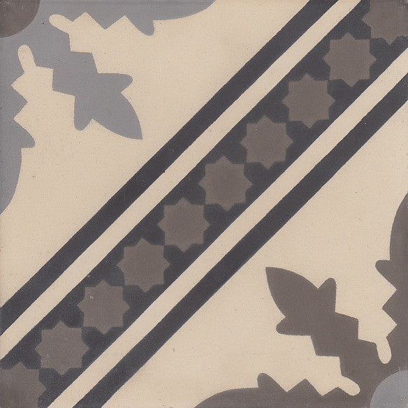 cementtile carreau ciment Hector beige 20x20 /C2 C3 C111 C609