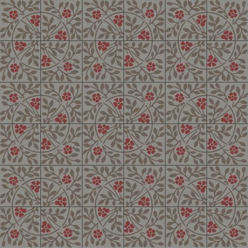 Roseline red 20x20