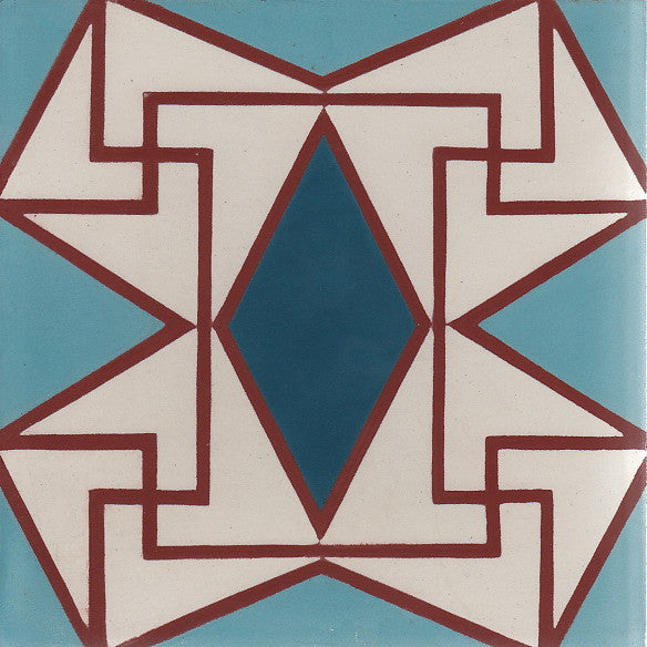 cementtile carreau ciment Adhemar 20x20 /C1 C4 C9 C38