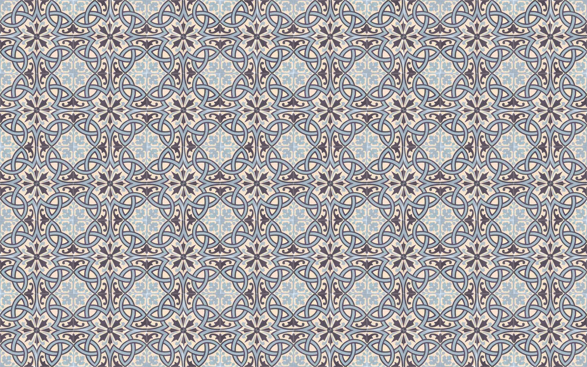 Camille bleu 20x20