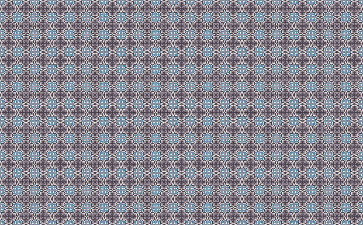 Leon capri bleu 15x15